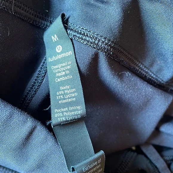 Lulu black surge joggers - Picture 2 of 3